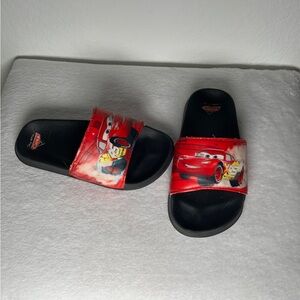 Disney Cars Red and Black Kids' Sandals